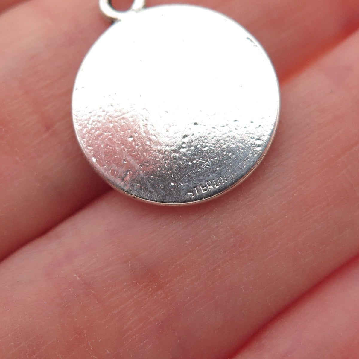 925 Sterling Silver Vintage West Philadelphia High School Charm Pendant