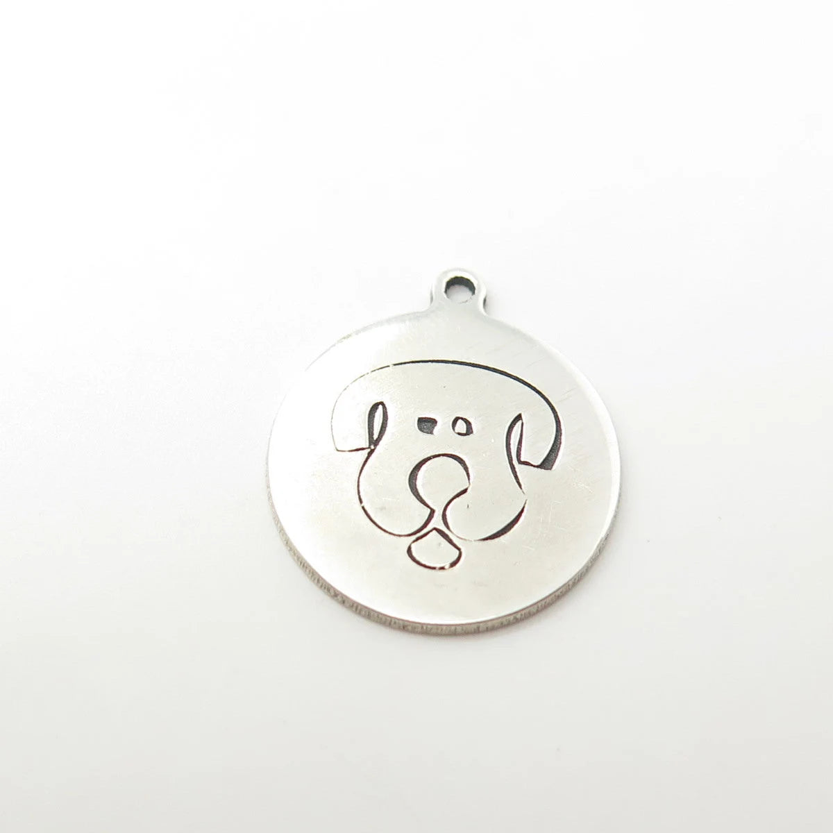 925 Sterling Silver USA Two In Town Dog Charm Pendant