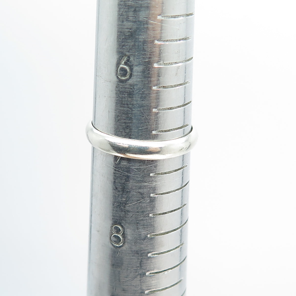 925 Sterling Silver Vintage Real Smoky Quartz Cross Ring Size 7