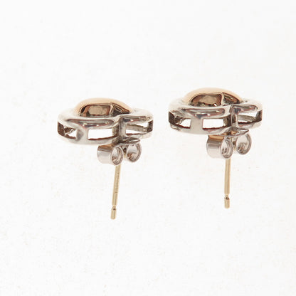 Ross Simons 925 Sterling Silver 18K Gold Vintage Heart Stud Earrings
