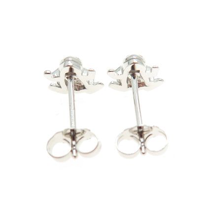 925 Sterling Silver Frog For Good Luck Stud Earrings