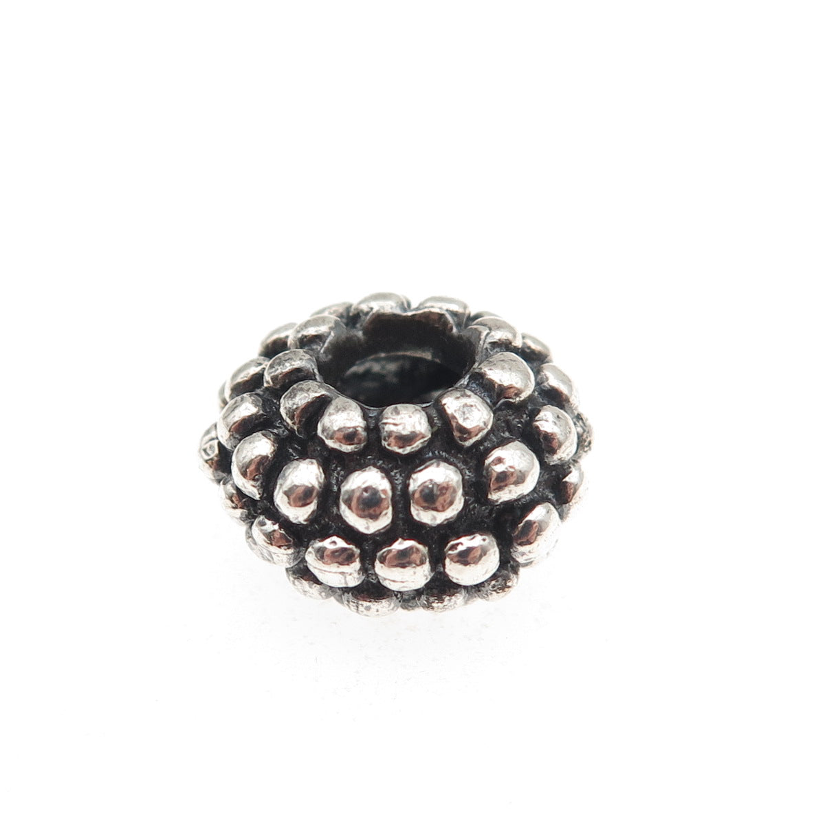 Trollbeads LAA 925 Sterling Silver Large Berry Slide Bead Charm