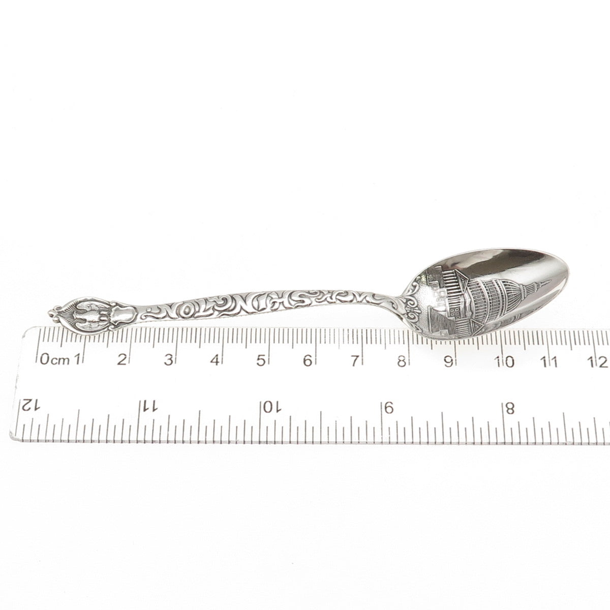 Dominick & Haff 925 Sterling Silver Antique Art Deco Washington DC Coffee Spoon