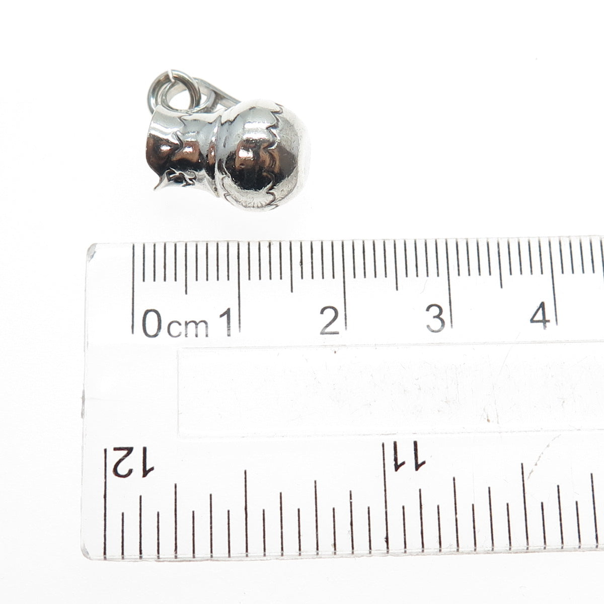 Old Pawn 925 Sterling Silver Vintage Southwestern Pitcher Mini 3D Charm Pendant