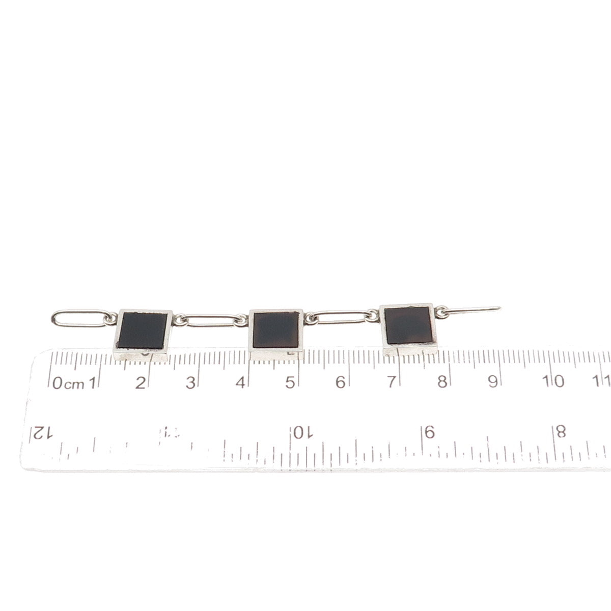 Arne Johansen 925S Sterling Vintage Denmark Centerpiece Necklace Part 3.5"