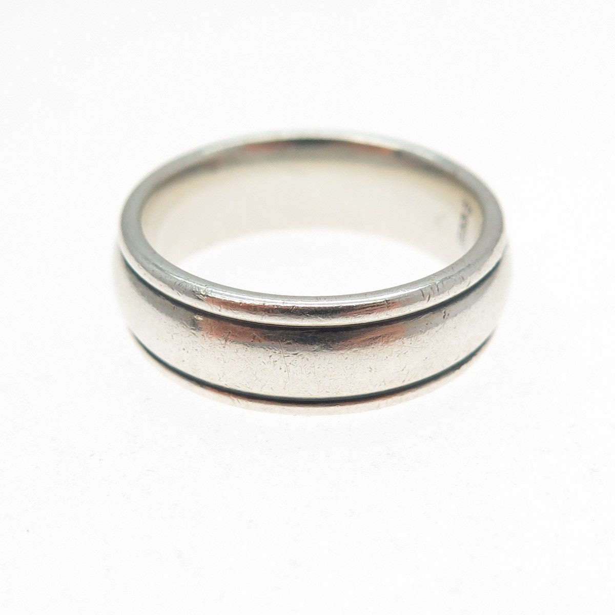 JAMES AVERY 925 Sterling Silver Vintage Wedding Band Ring Size 7