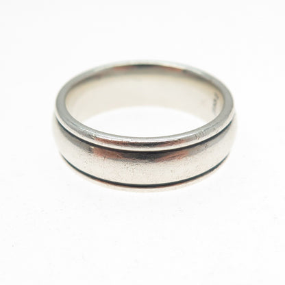 JAMES AVERY 925 Sterling Silver Vintage Wedding Band Ring Size 7