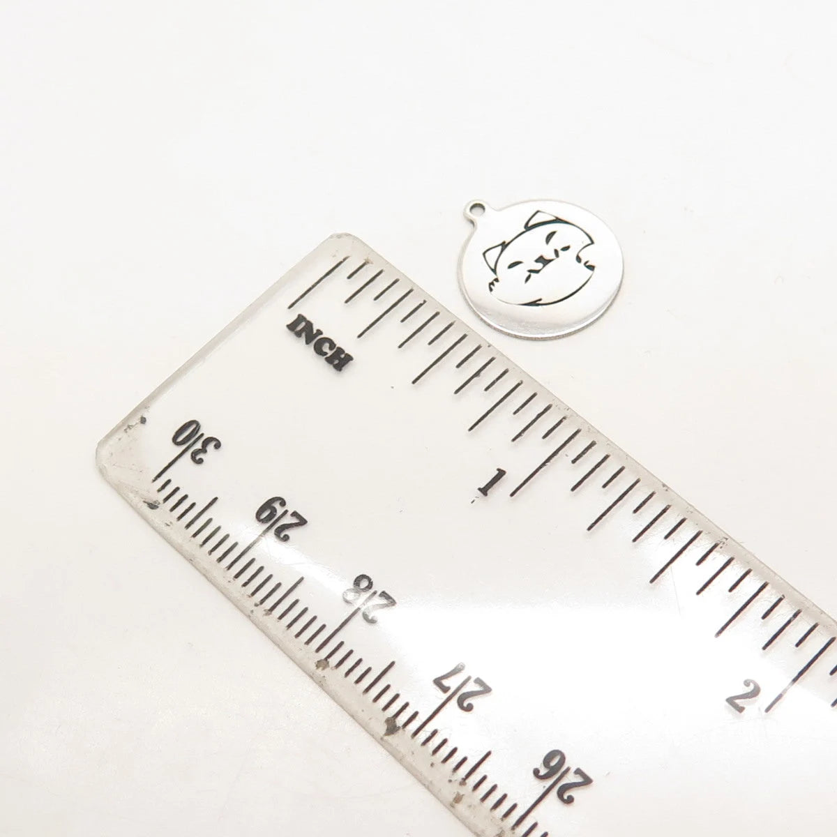 925 Sterling Silver USA Two In Town Waving Shiba Inu Dog Charm Pendant