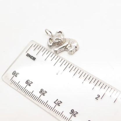 925 Sterling Silver Vintage Koala Charm Pendant