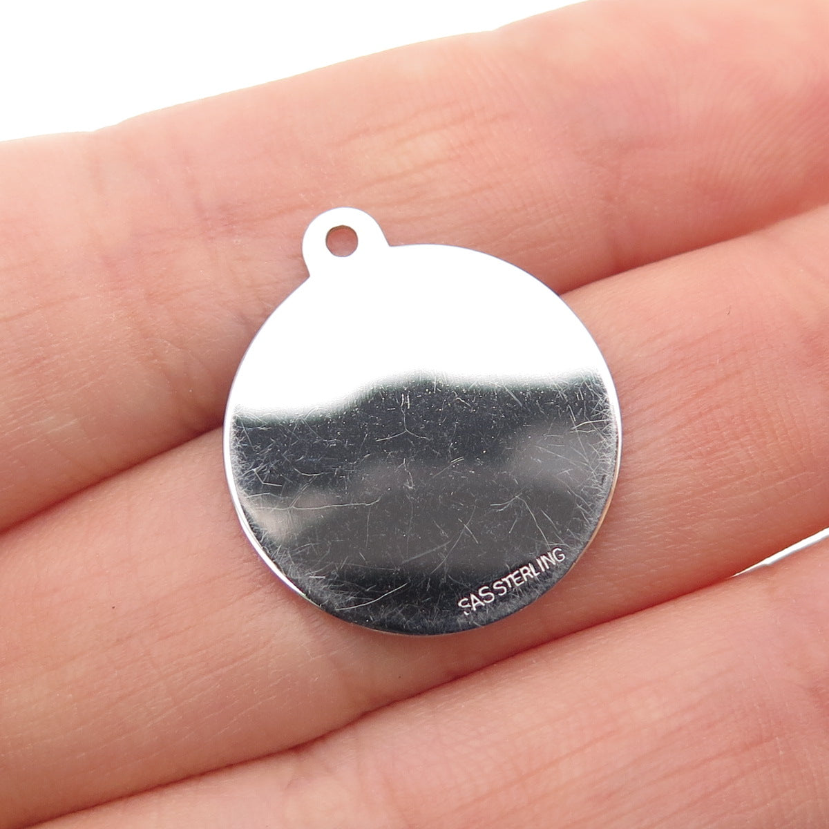 925 Sterling Silver Vintage Casino Dice Las Vegas Nevada Charm Pendant