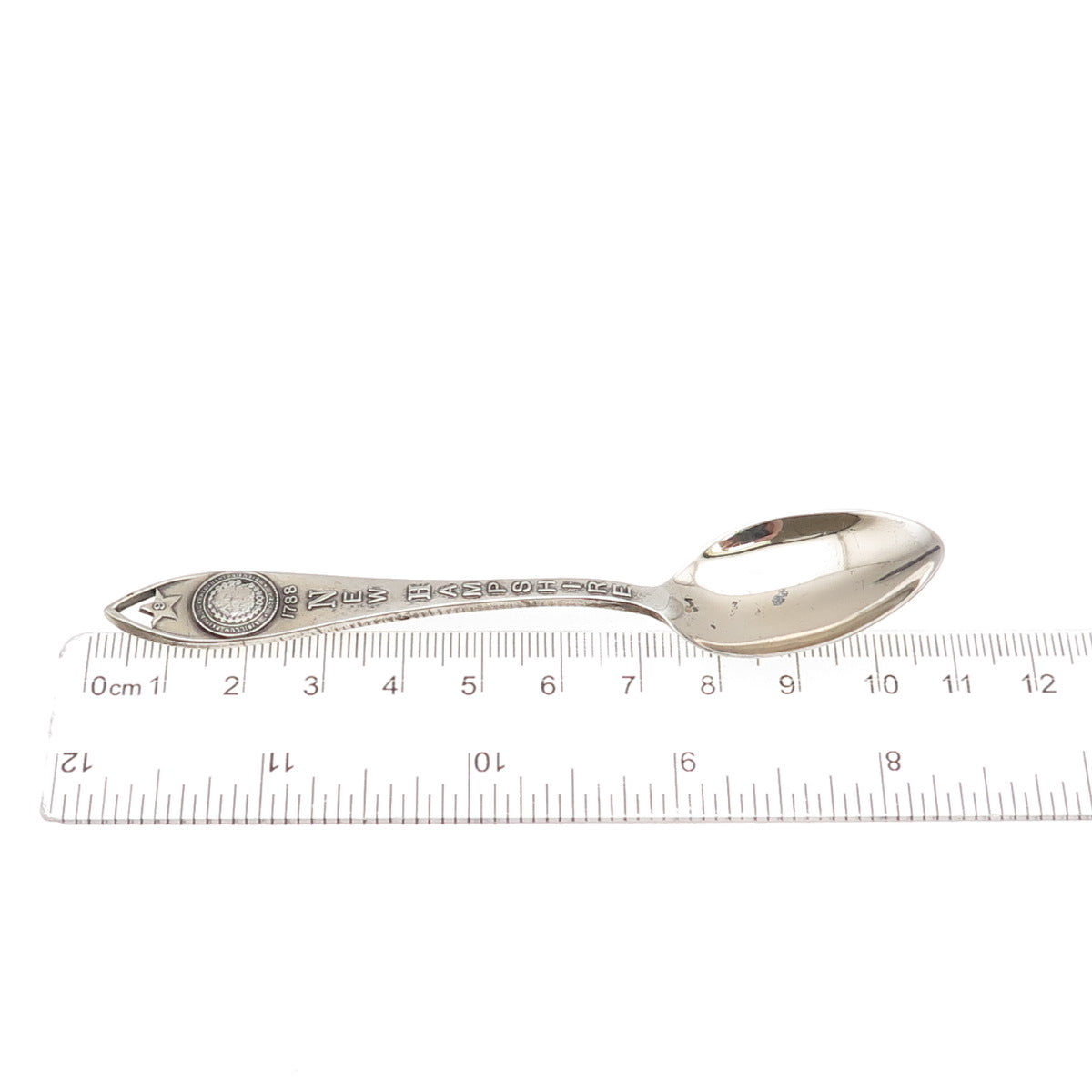 Bell Trading Post Sterling Silver Antique Art Deco New Hampshire Coffee Spoon