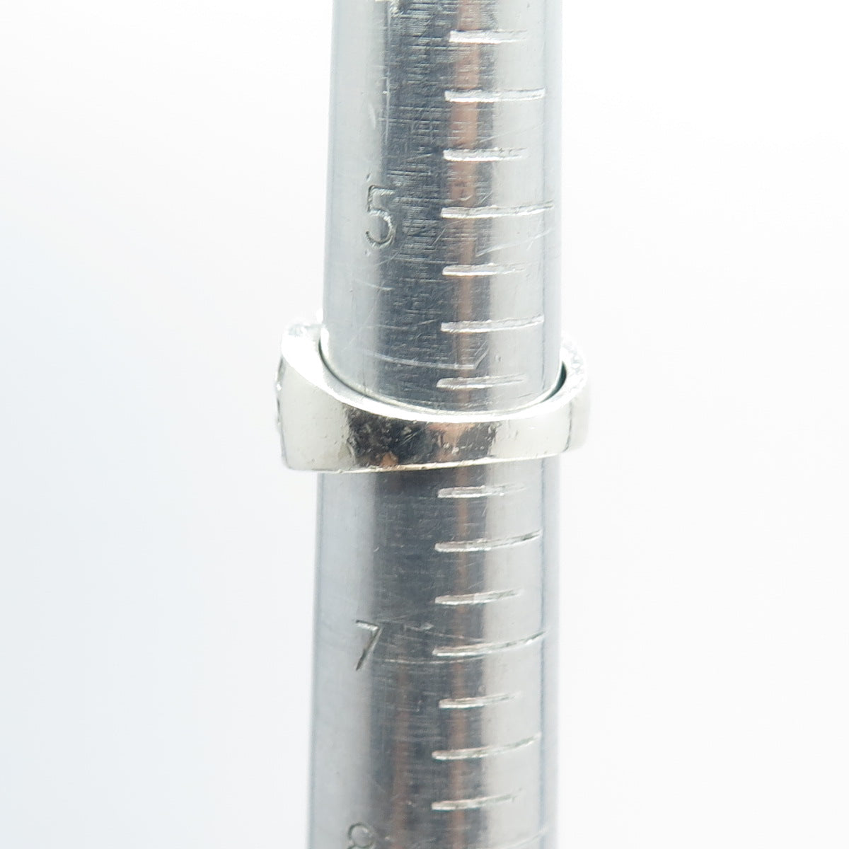 925 Sterling Silver Multi-C Z Ring Size 6.25