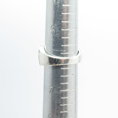 925 Sterling Silver Multi-C Z Ring Size 6.25