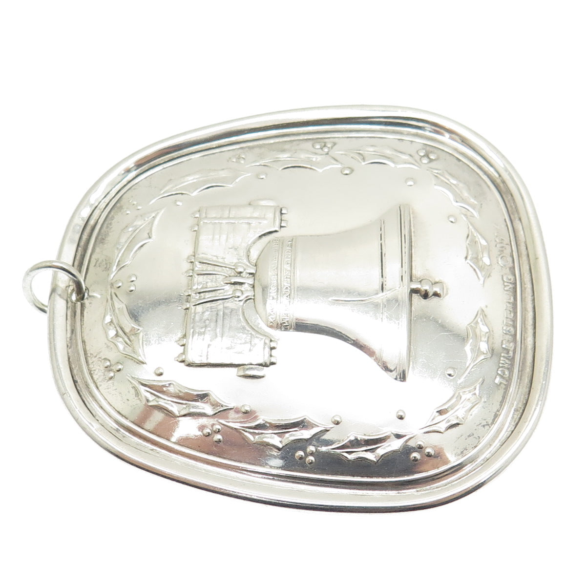 TOWLE 925 Sterling Silver Vintage 1976 Liberty Bell Ornament