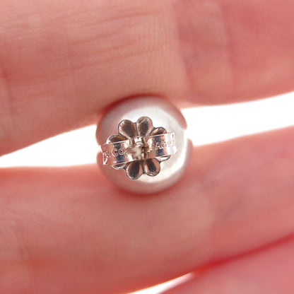 Tiffany & Co. 925 Sterling Silver Vintage HardWear 10mm Ball Stud Earrings