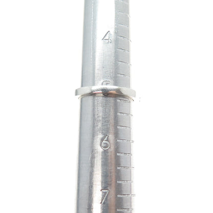 925 Sterling Silver Pear & Round-Cut Blue White C Z Teardrop Ring Size 5.25