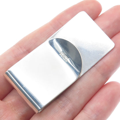 NATICO 925 Sterling Silver Vintage Classic Money Clip