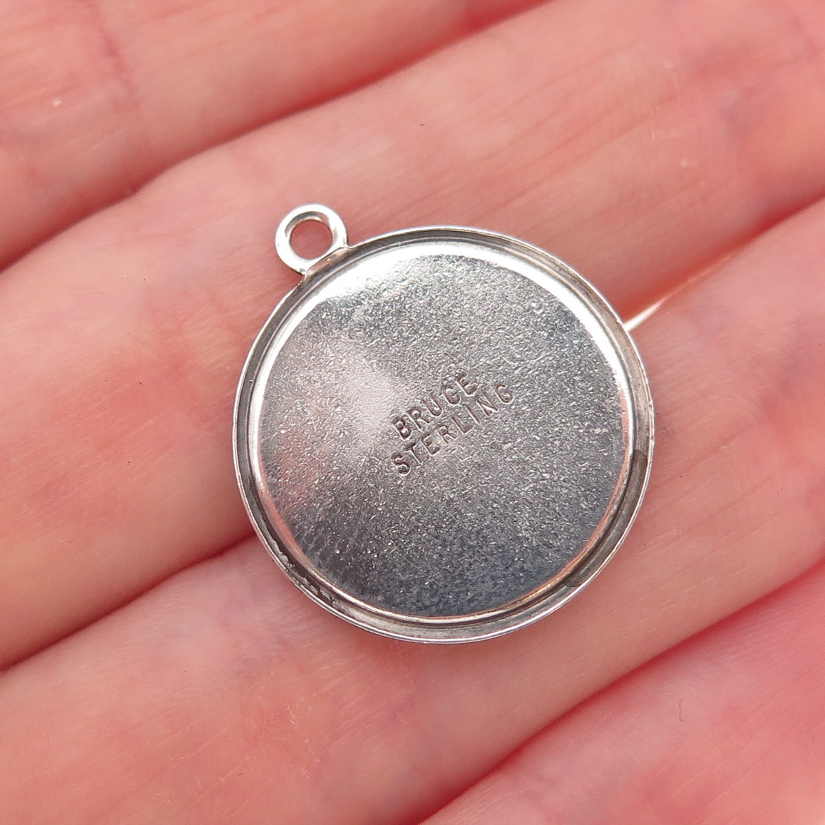Bruce 925 Sterling Silver Vintage Chesapeake Bay Bridge-Tunnel Charm Pendant