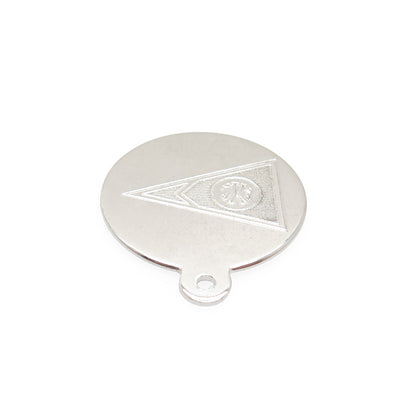 ELCO 925 Sterling Silver Vintage American Yacht Club Minimalist Charm Pendant