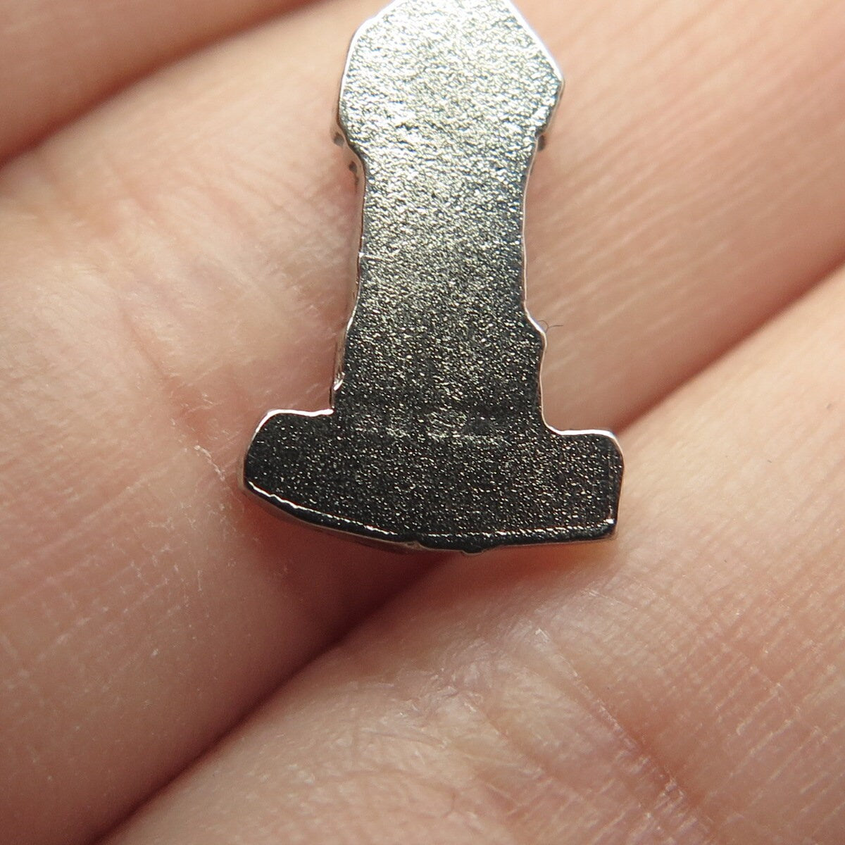 925 Sterling Silver Vintage Church Pendant