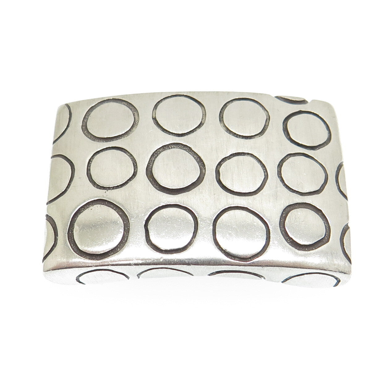LISA JENKS 925 Sterling Silver Vintage Modernist Centerpiece Bracelet Part