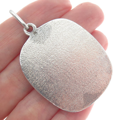 925 Sterling Silver Vintage Allah Islamic Pendant