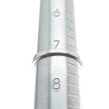 925 Sterling Silver Real Round-Cut Diamond & Oval-Cut Citrine Ring Size 7.25