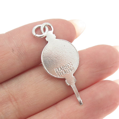 BARR'S 925 Sterling Silver Vintage Enamel Bensalem Township High School Pendant