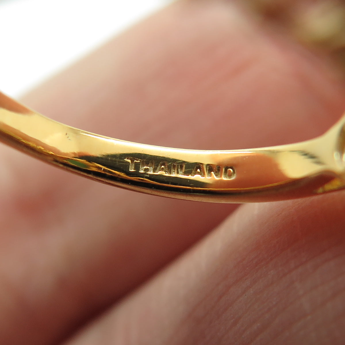 925 Sterling Silver Gold Plated Turquoise Opal Topaz Tourmaline Ring Size 5.25