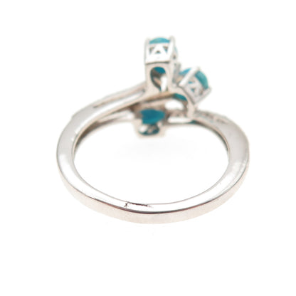 Chuck Clemency 925 Sterling Silver Real Sleeping Beauty Turquoise Ring Size 6.25