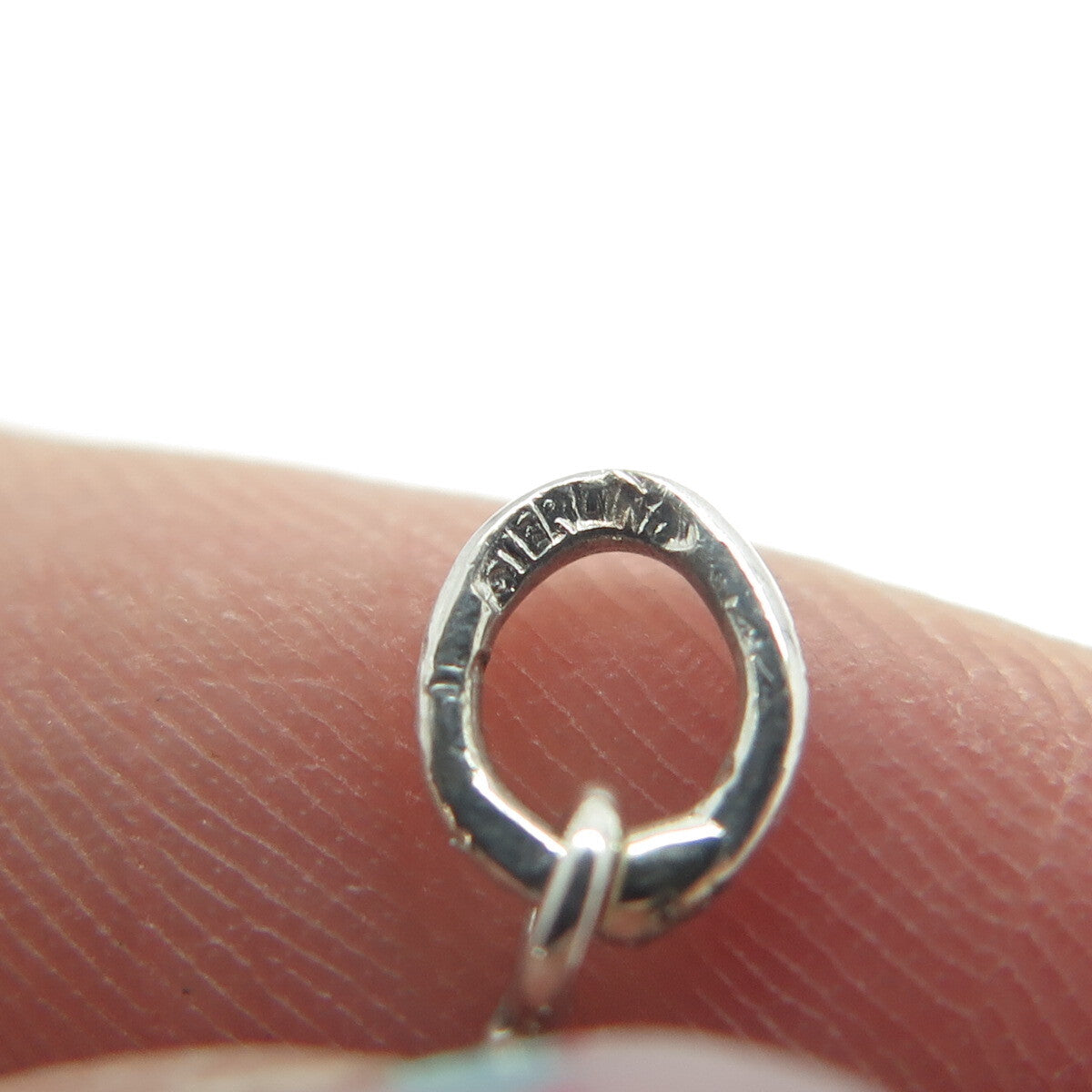 925 Sterling Silver Antique Art Deco Handcart 3D Charm Pendant