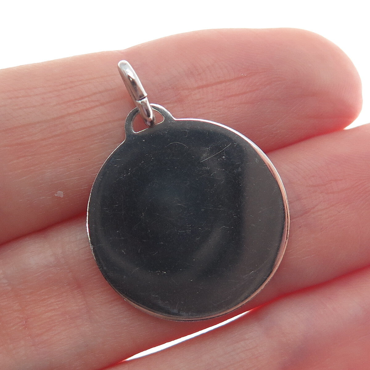 A & Z 925 Sterling Silver Vintage Cancer Zodiac Sign Minimalist Charm Pendant