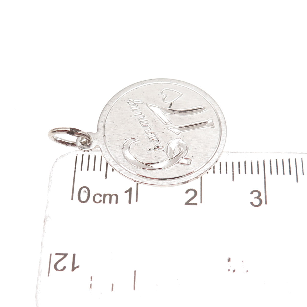 Elco 925 Sterling Silver Vintage Charming 17 Charm Pendant