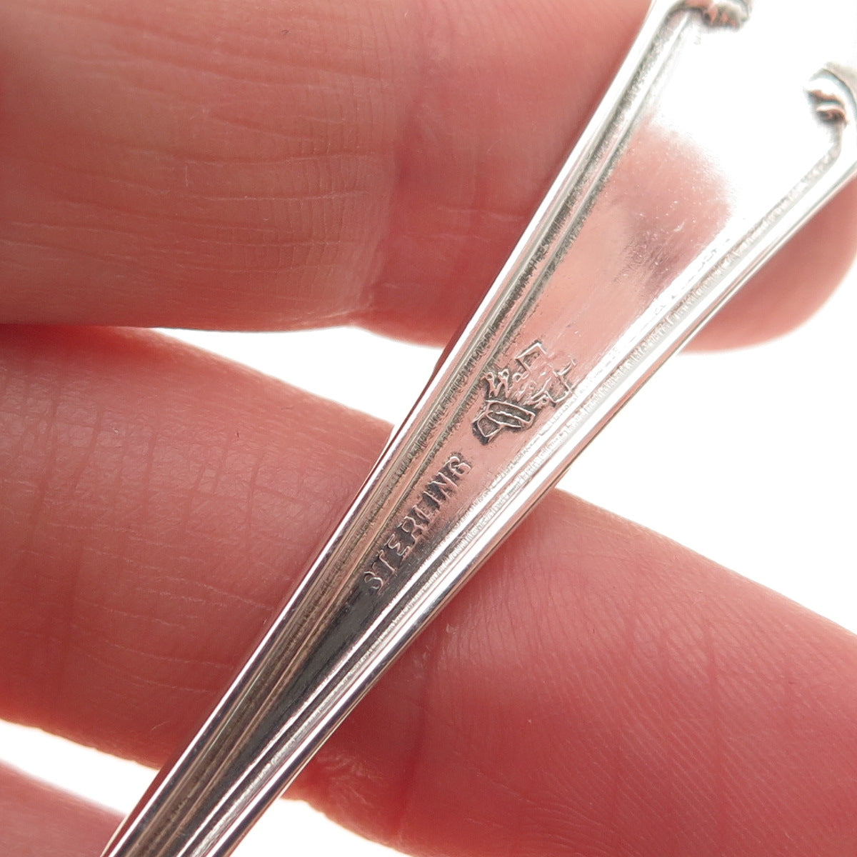 Manchester 925 Sterling Silver Antique Art Deco Washington DC Coffee Spoon