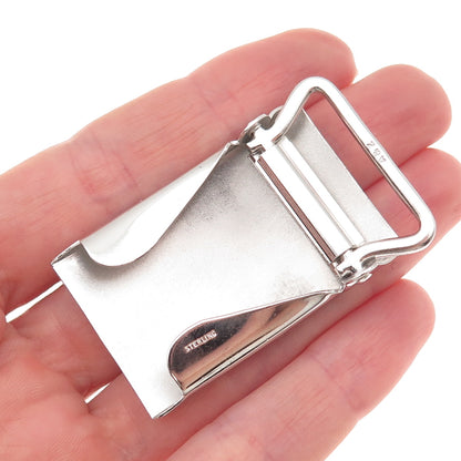 A & Z Hayward 925 Sterling Silver Vintage Belt Buckle