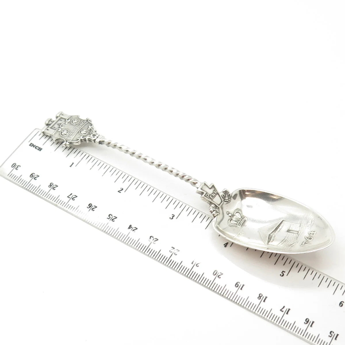 925 Sterling Silver Antique Art Deco E. P. Roberts & Sons Pittsburgh Spoon