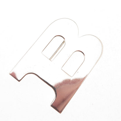 Teeny HWS 835 Silver Vintage Denmark Letter B Initial Pin Brooch