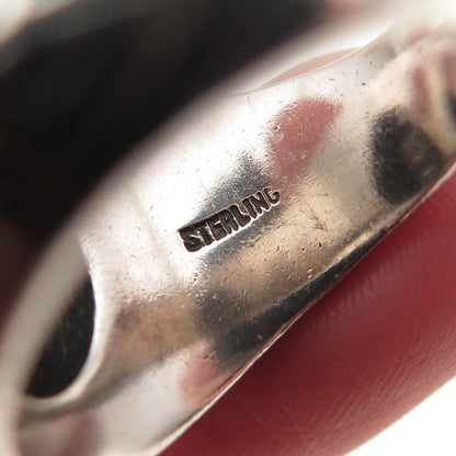 925 Sterling Silver Vintage 1975 McCallie School Engraved Ring Size 8