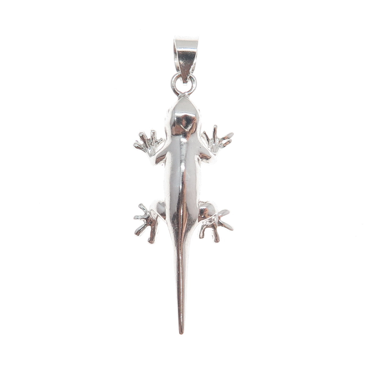 RII by Atmo Nageena 925 Sterling Silver Vintage Lizard Minimalist Charm Pendant