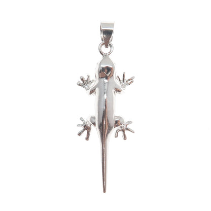 RII by Atmo Nageena 925 Sterling Silver Vintage Lizard Minimalist Charm Pendant