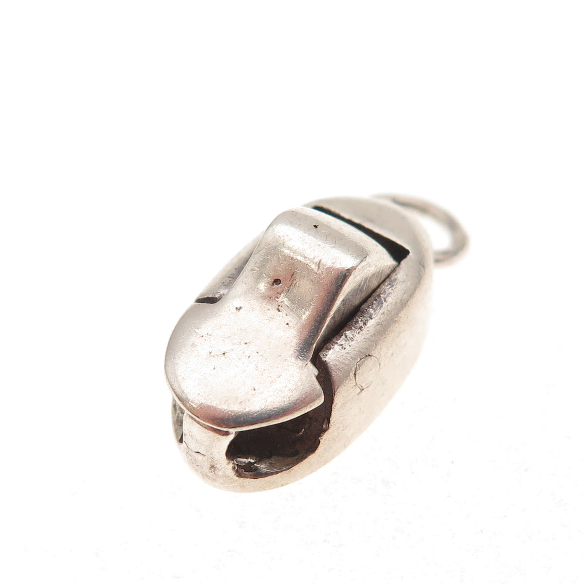 925 Sterling Silver Vintage Bracelet / Necklace Box Lock Clasp