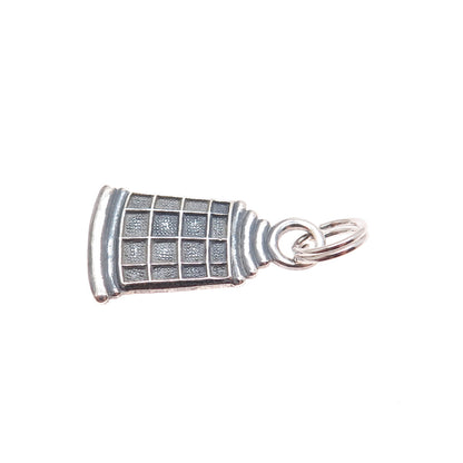 KJM CO. 925 Sterling Silver Vintage Lighthouse Oxidized Minimalist Charm Pendant