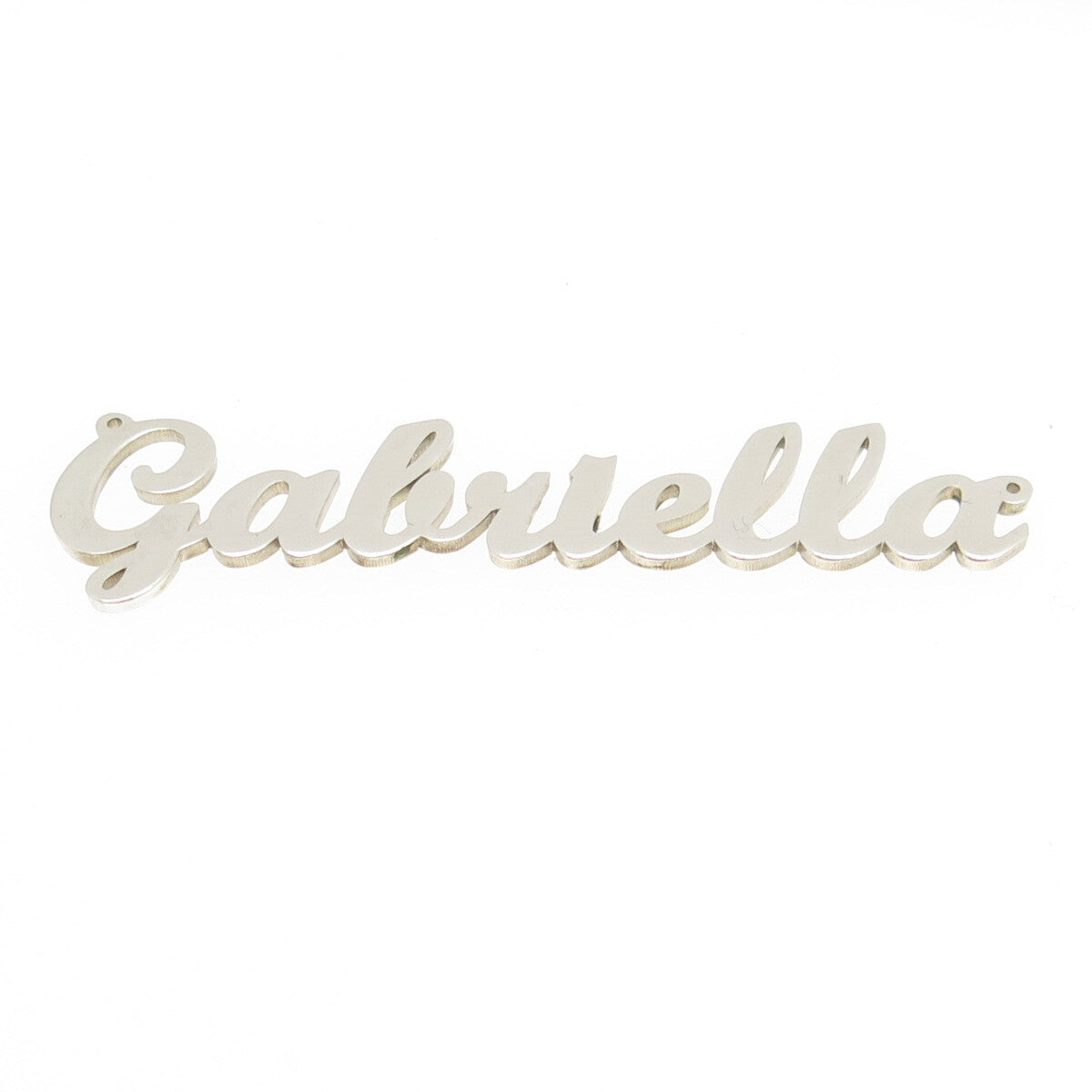 925 Sterling Silver "Gabriella" Personalized Centerpiece Pendant