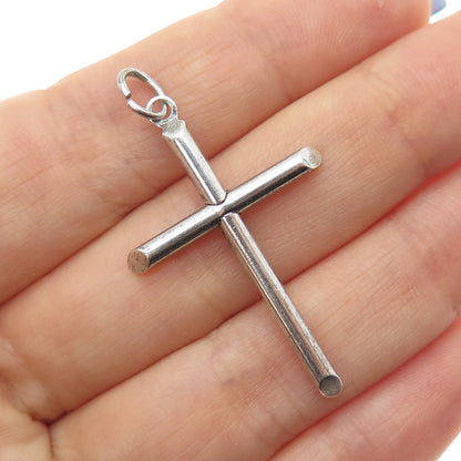 PPC Princess Pride 925 Sterling Silver Vintage Cross Charm Pendant
