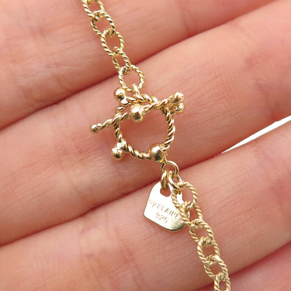 Piara by ELAINE J Sterling Gold Plated Turquoise Lapis Aquamarine Necklace 32"