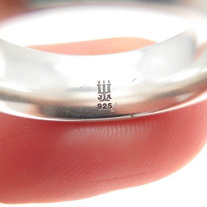 JAMES AVERY 925 Sterling Silver Vintage Wedding Band Ring Size 7