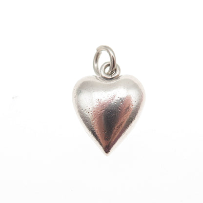 DANECRAFT 925 Sterling Silver Vintage Chatelaine Heart Mini Charm Pendant