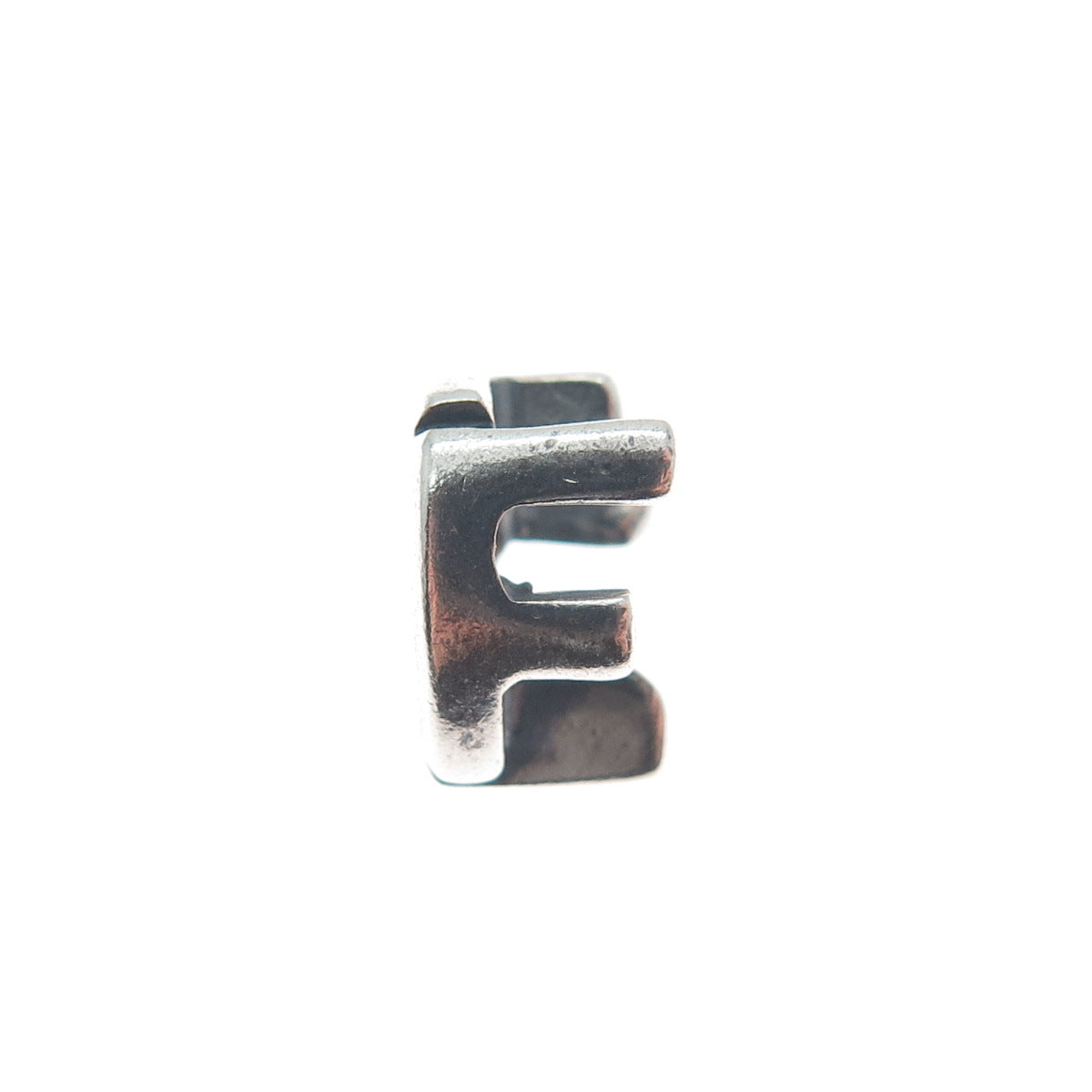CHAMILIA 925 Sterling Silver Letter F Initial Bead Charm