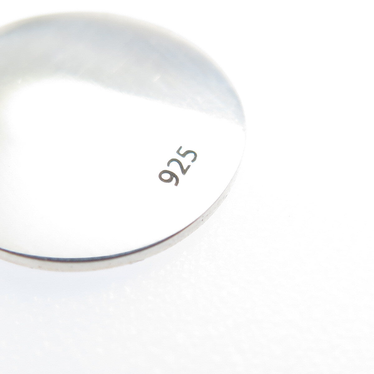 925 Sterling Silver Rose Enamel Ice Cream Round Cut Minimalist Charm Pendant