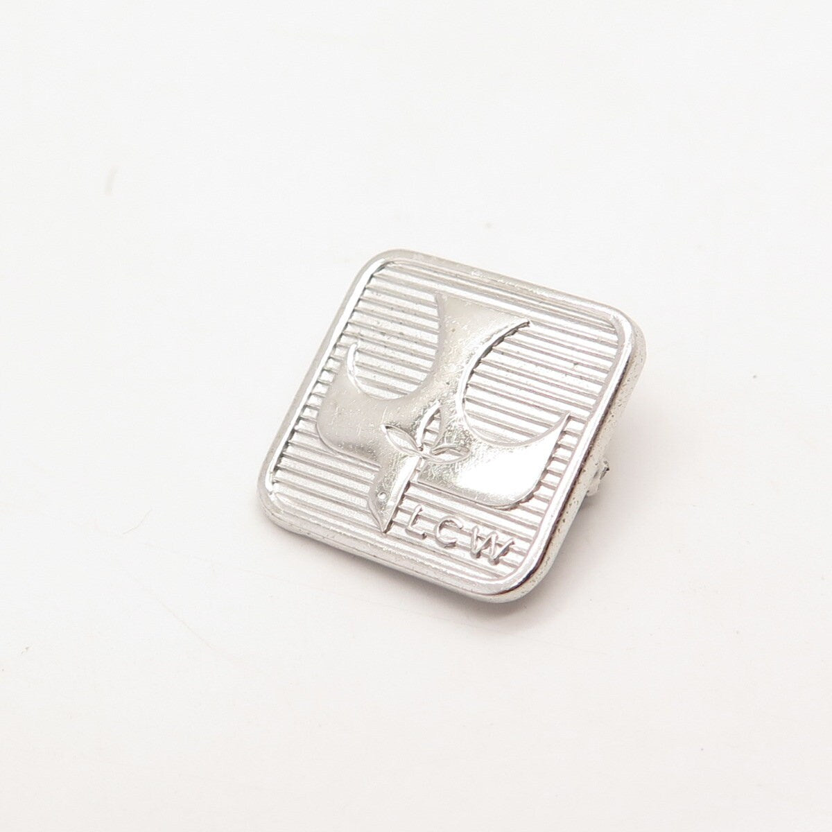 925 Sterling Silver Vintage Holy Ghost Small Pin Brooch